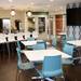 Modern furniture, a large flat screen television and high-end coffee maker are a few of the features in the new lunchroom or ? (pi) room at NovoDynamics on the seventh floor of the City Center Building in downtown Ann Arbor. Melanie Maxwell I AnnArbor.com